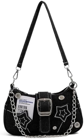 Amazon.com: HIQUAY Grunge Hobo Bag Fairy Grunge Shoulder Bag Y2K